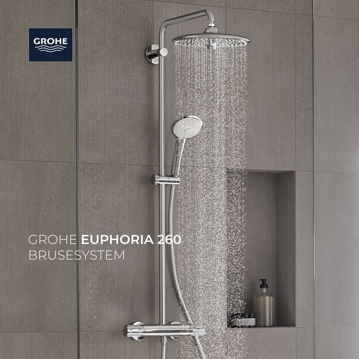 Vangvedvængets VVS præsenterer Grohe Euphoria 260 med avancerede funktioner og vandbesparelse