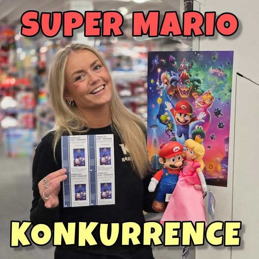 KiDS Coolshop lancerer Super Mario konkurrence og gratis plakattilbud