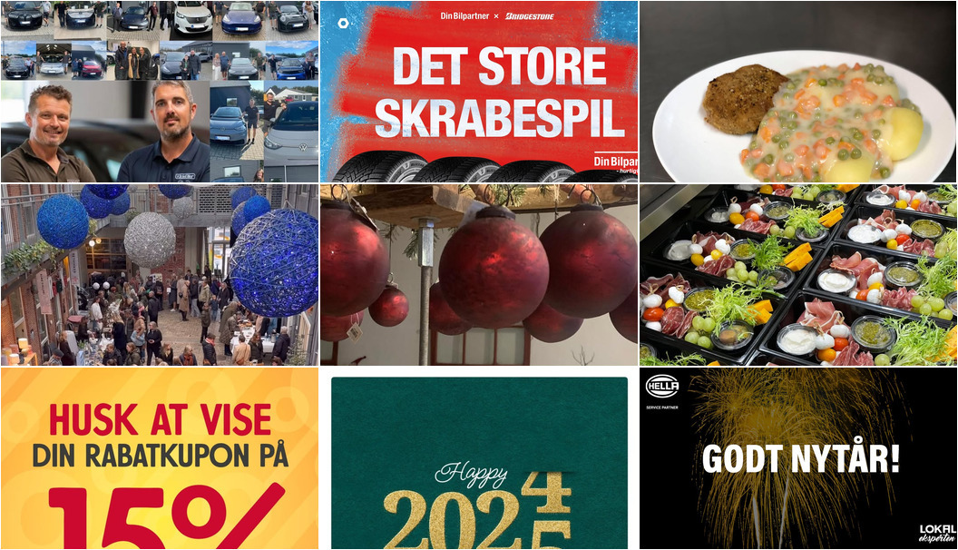 Nyt fra Min Købmand Øster Bjerregrav , TT CARS ApS, Kiosk & Bistro ved Shell Ekspress Mariagervej og 18 andre