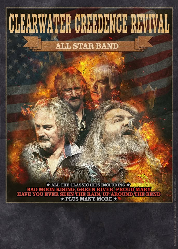 Clearwater Creedence Revival (UK) bringer rocklegender tilbage til Danmark