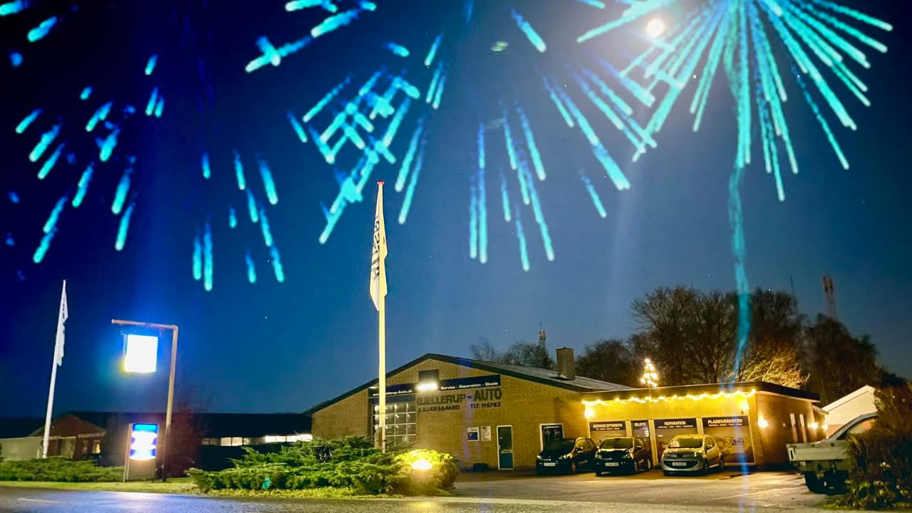 Gjellerup Auto holder juleferie fra 20. december til 2. januar 2025