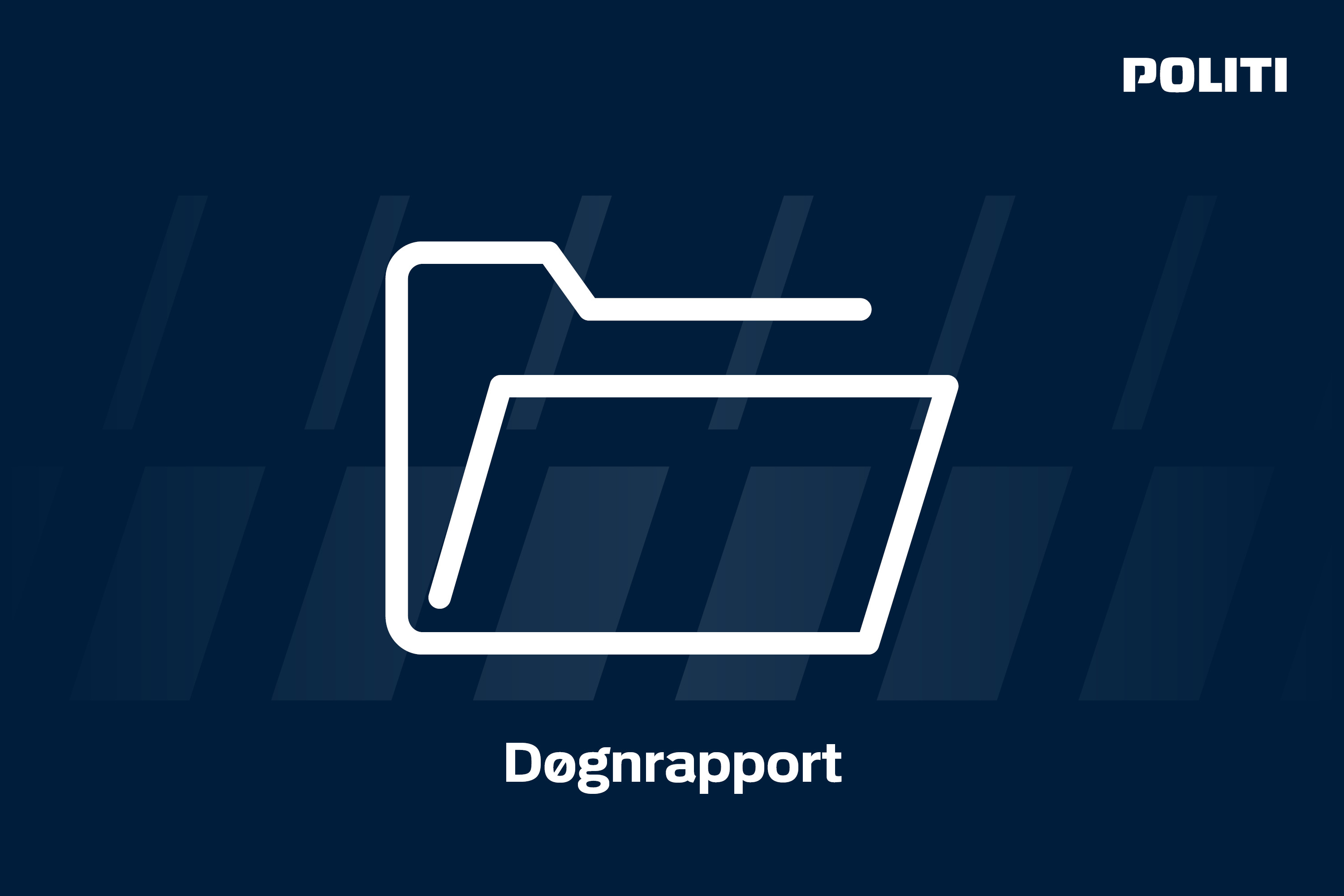 Nyt fra Skødstrup i politiets døgnrapport