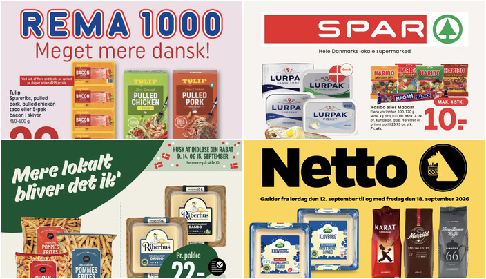 Gestus ovn-kartofler til 12 kr. og Anthon Berg marcipanbrød til en femmer - se de lokale tilbud
