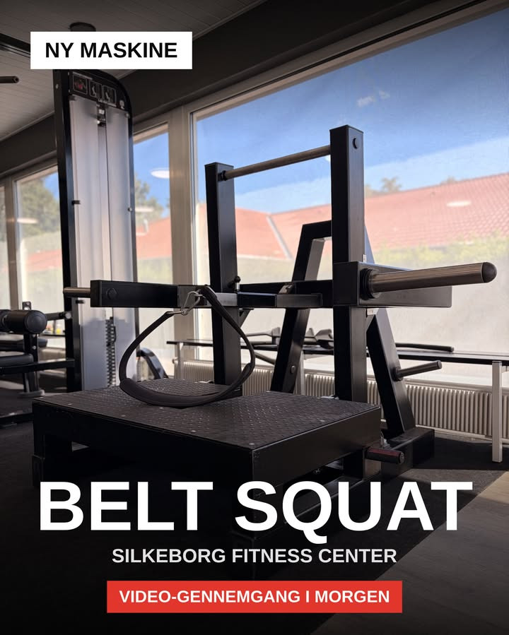 Silkeborg Fitness Center får ny Belt Squat-maskine