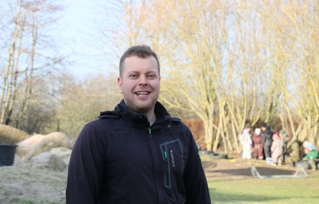 Kent fik opfyldt sin store drøm om at arbejde med børn i Horsens Kommune 