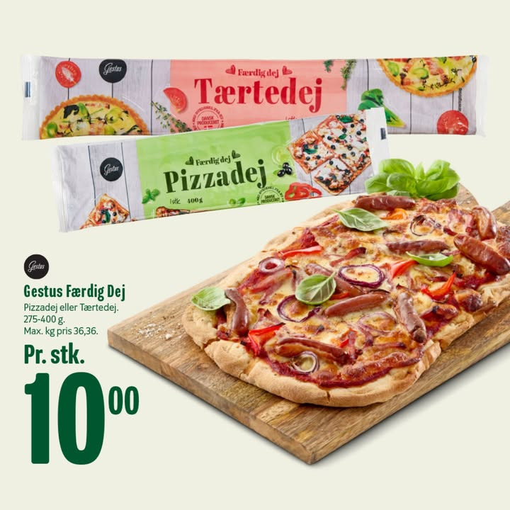 Lav hjemmelavet pizza med børnefavoritter hos Min Købmand, Nim