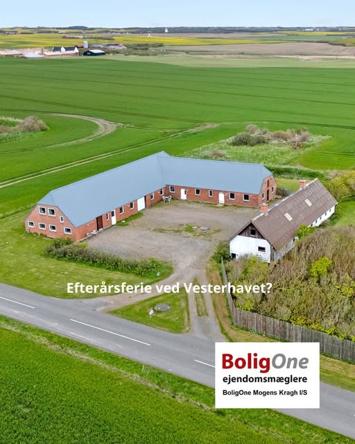 BoligOne Mogens Kragh I/S viser ejendom ved Vesterhavet frem i efterårsferien