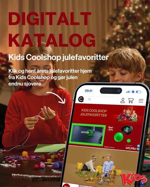 KiDS Coolshop præsenterer årets julefavoritter i nyt katalog