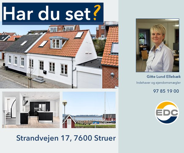 Nyt fra EDC Ejen­doms­grup­pen  Struer 