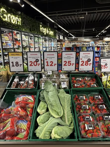 Spar Suldrup tilbyder grønt med priser fra 12 kr.