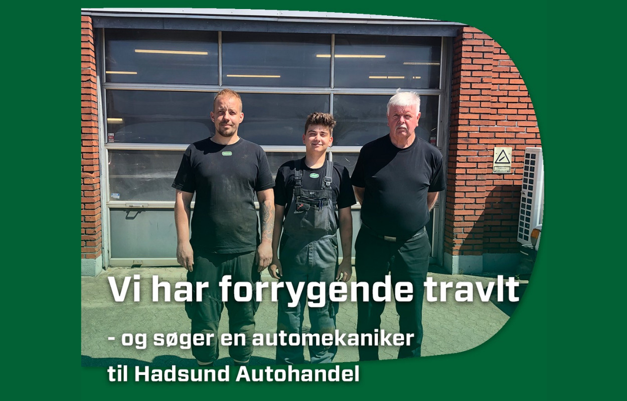 Automekaniker søges til Hadsund Autohandel
