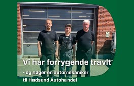 Automekaniker søges til Hadsund Autohandel