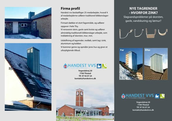 Handset VVS v/ Per Hartmann Handest tilbyder hjælp til alle dine blikarbejdsbehov