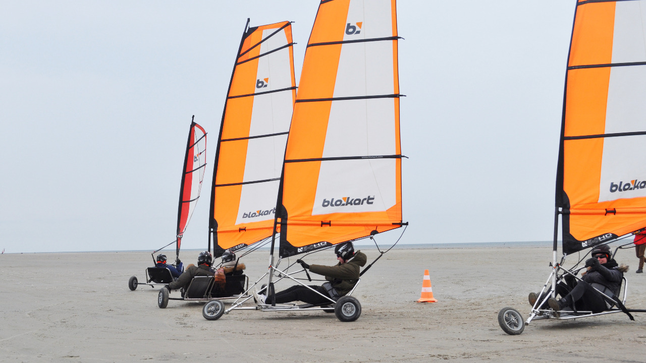 Oplev blokart på Fanøs sandstrande