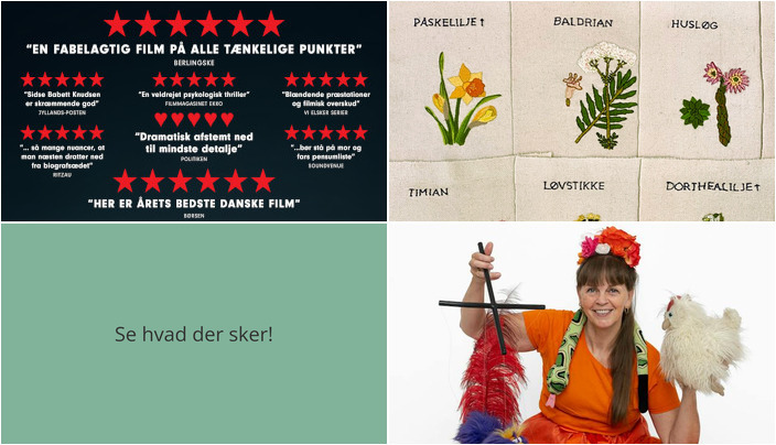 Spændende weekend i Ry: Drama, broderi og børnejazz