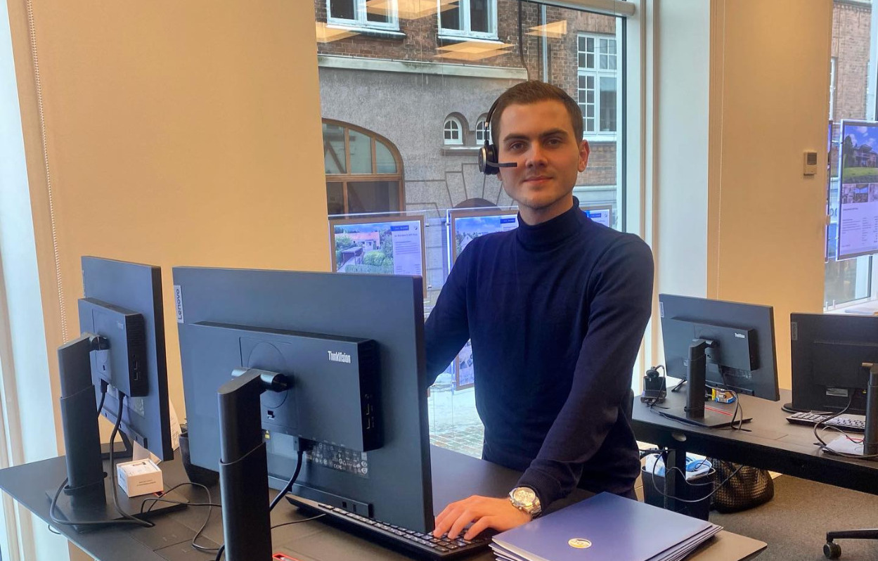 Jacob er det nyeste ansigt ved den lokale EDC-mægler: "Jeg er havnet i et meget stærkt team!"