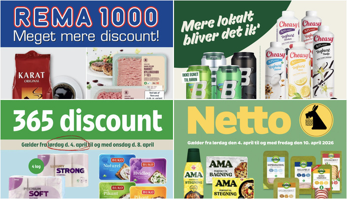 Store tilbud på Buko flødeost til 10 kr. og Tradizionale pizza til 20 kr. i Hadsten