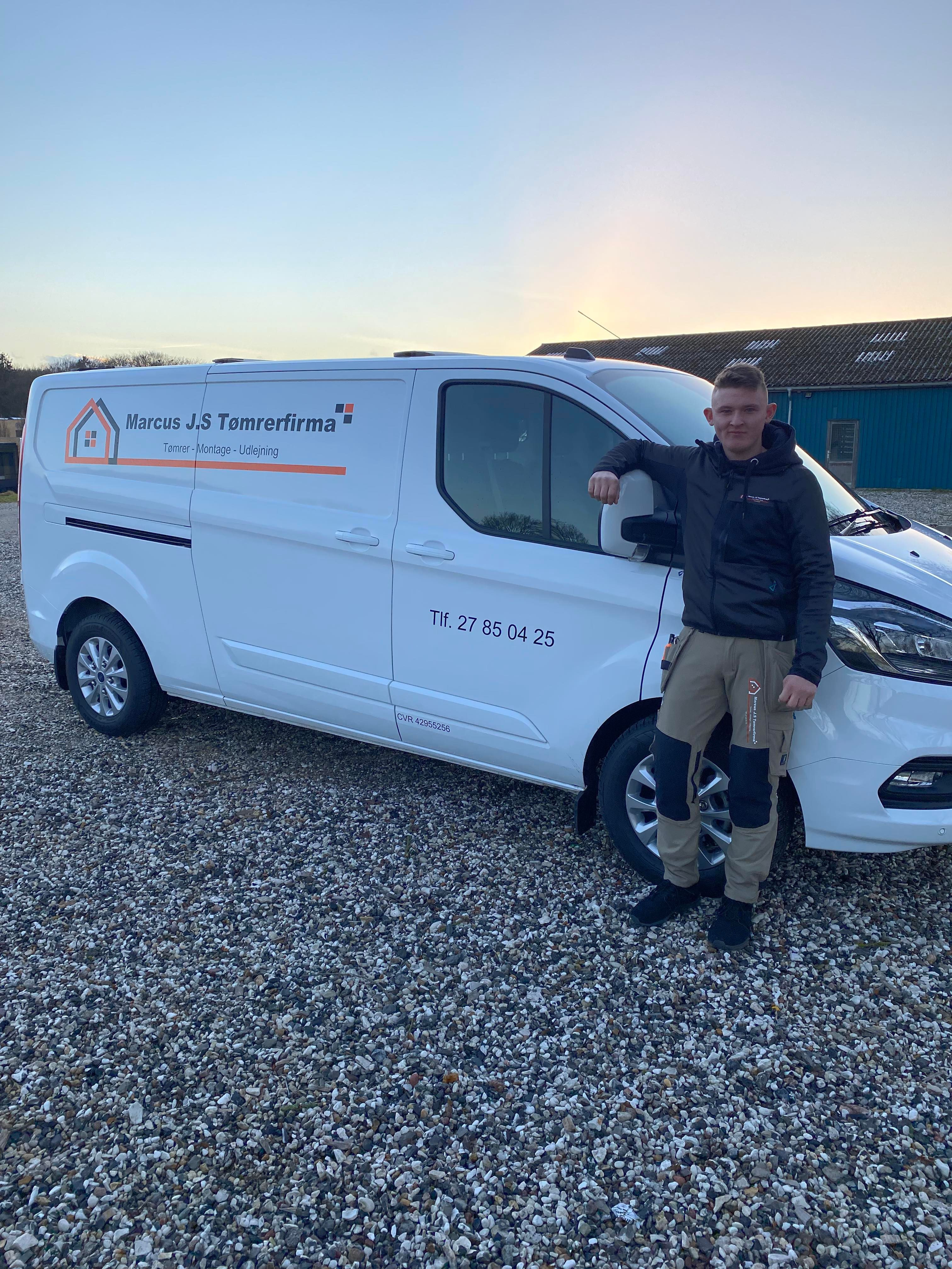 Marcus J.S Tømrerfirma: Hænderne er skruet rigtigt på