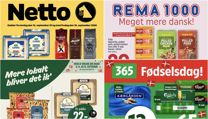 Kærgården smørbar til kun 12 kr. og Tulip pålæg til 10 kr. - se de bedste lokale tilbud