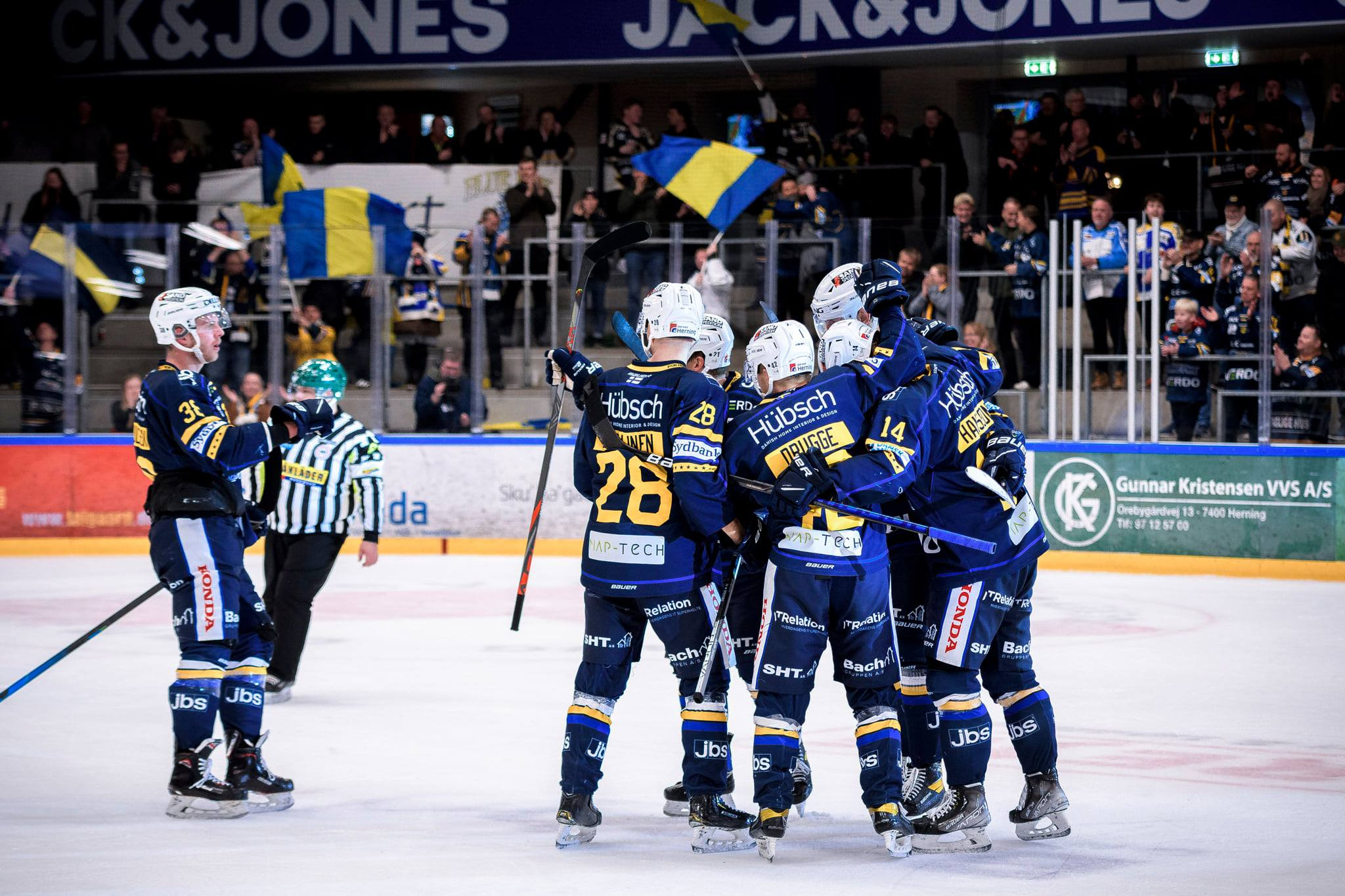 Blue Fox: "Vi spiller med hjertet for fansene i aften"