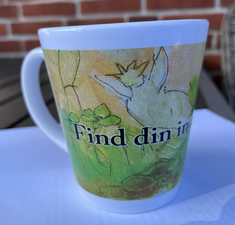 Yrsa Dunvad lancerer nyt krus med kunstmotivet "find din indre dronning"