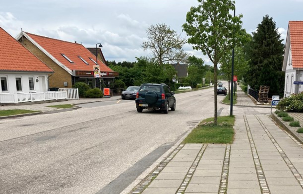 Ny cykelsti i Christiansfeld