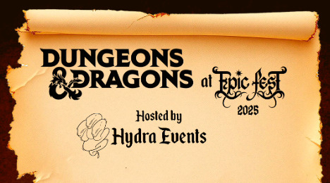 Dungeons & Dragons gaming til Epic Fest 2025