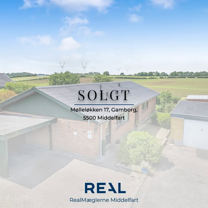 RealMæglerne Middelfart sælger bolig på Mølleløkken 17, Gamborg