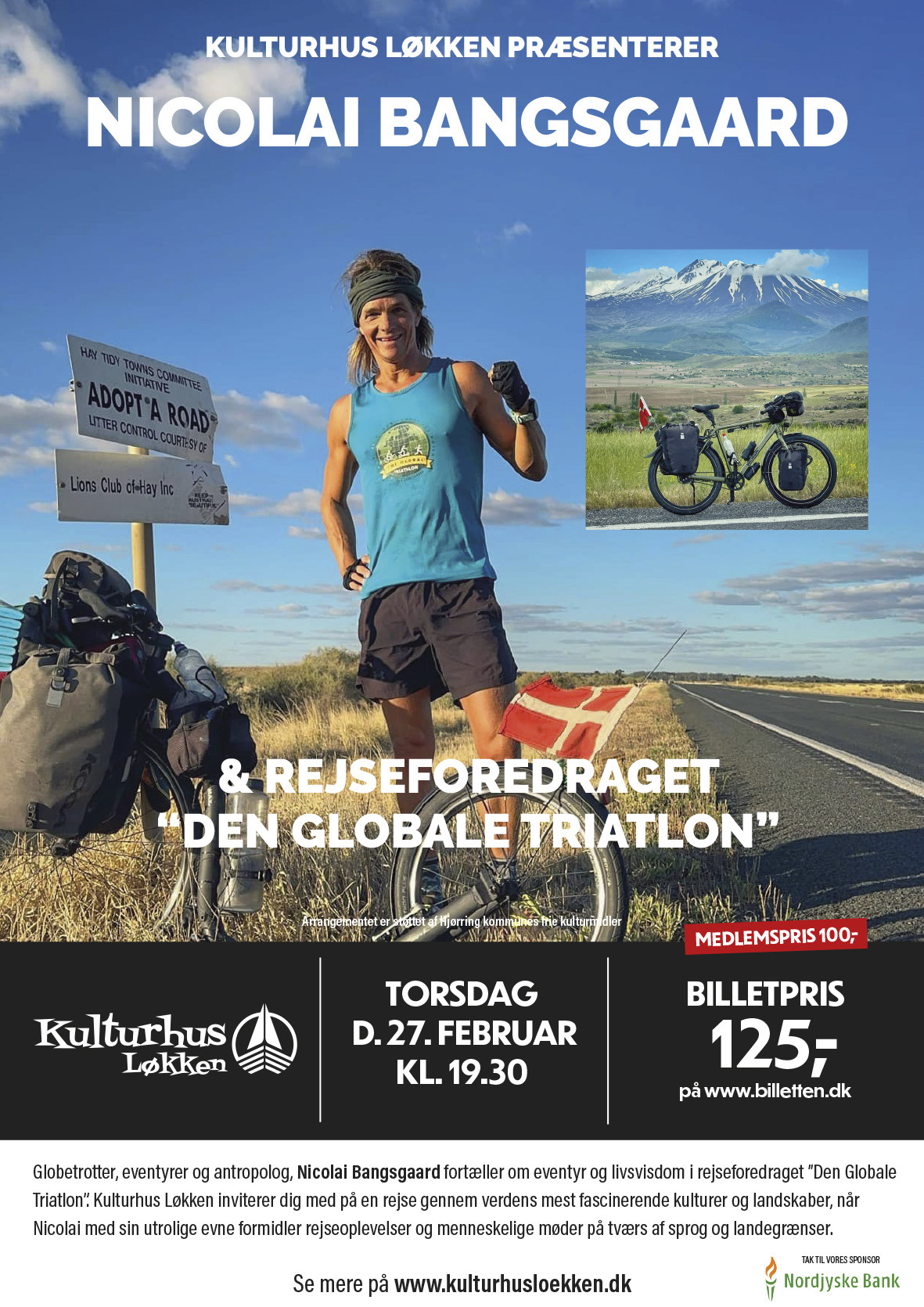 Oplev Nicolai Bangsgaards rejseeventyr i Løkken