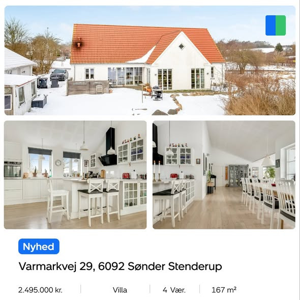 Nybolig Kolding præsenterer nyhed: Varmarkvej 29 til salg i Sønder Stenderup