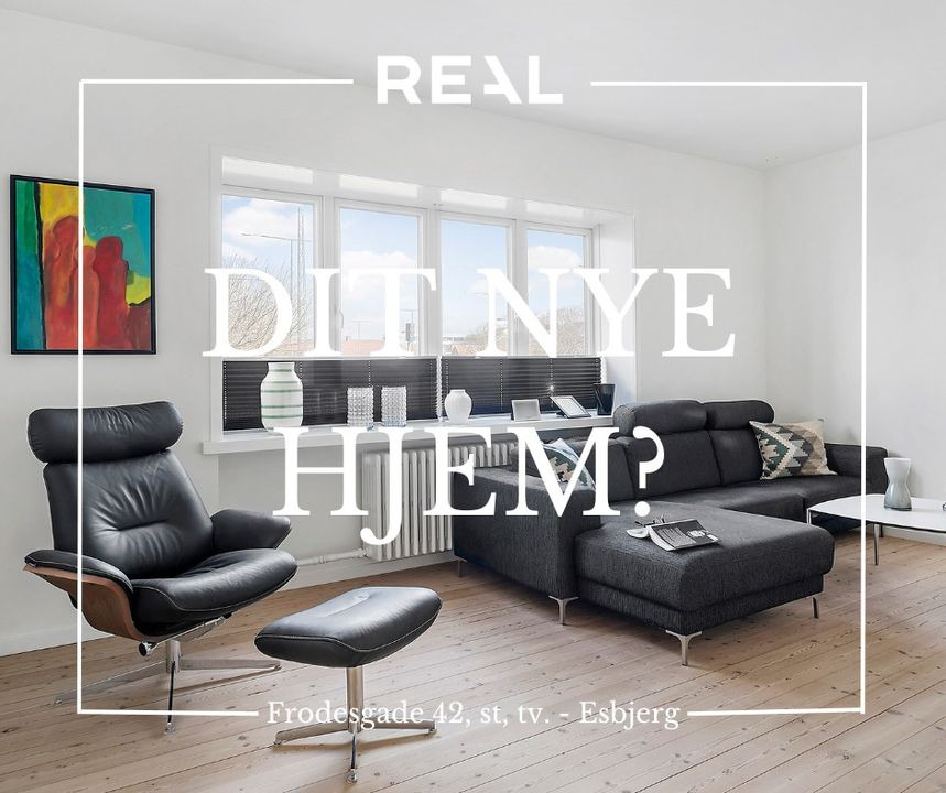 Ejerlejlighed tæt på Esbjergs byliv og caféer klar til indflytning