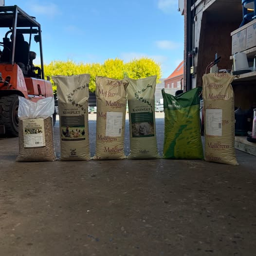 Resen Landhandel tilbyder foder til mange slags dyr