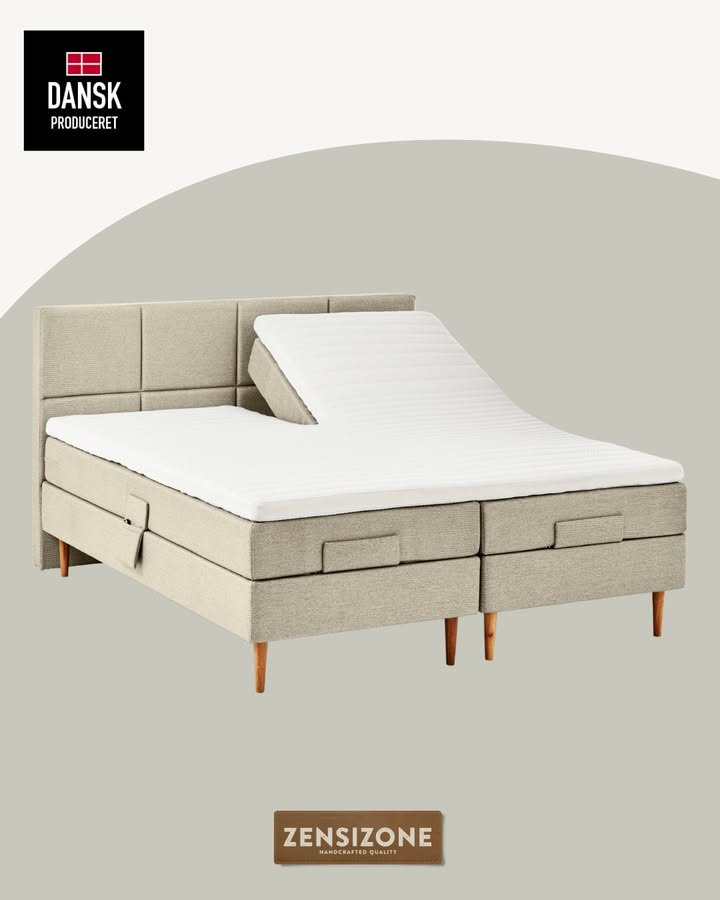 Møblér med Kumo Holstebro tilbyder 50% rabat på ZensiZone elevationsseng