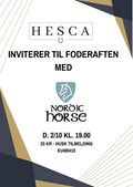 HESCA inviterer til foderaften med Nordic Horse og Kathrine