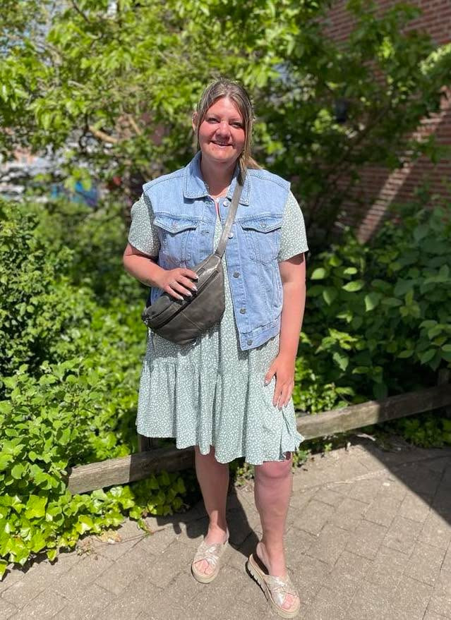 Only Curves fremviser sommerlook med viskosekjole fra Only Carmakoma