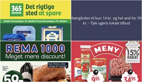 Kærgården til kun 14 kr. og hel and for 59 kr. - Tjek ugens lokale tilbud