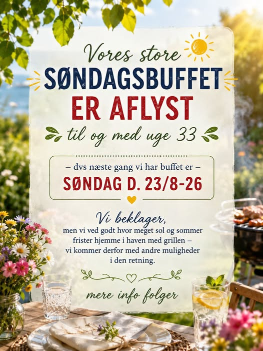 Vesløs Kro laver færdige grillpakker til afhentning lørdag og søndag