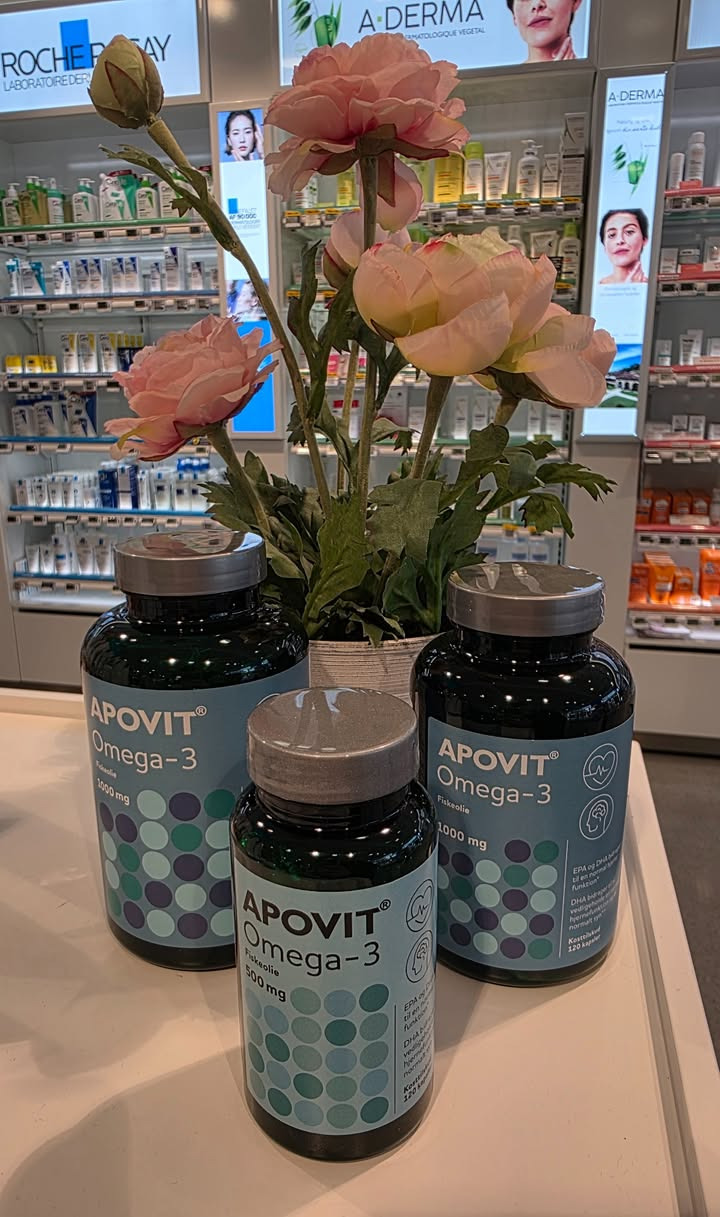 Herning Løve Apotek har god pris på omega-3 til og med 26. august
