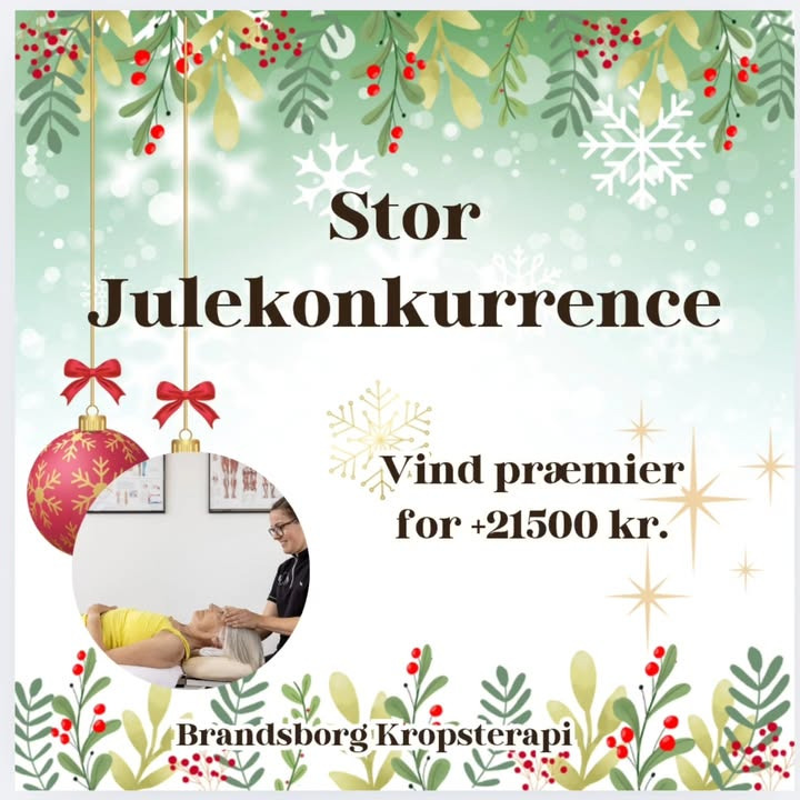Brandsborgs Kropsterapi lancerer julekonkurrence med mulighed for gavekort og behandlingstilskud