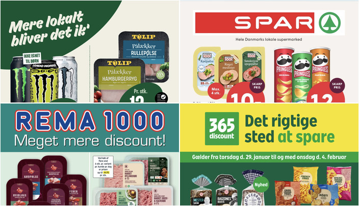 Gode tilbud: Kohberg brød til 10 kr. og Harboe sodavand for kun 2 kr.