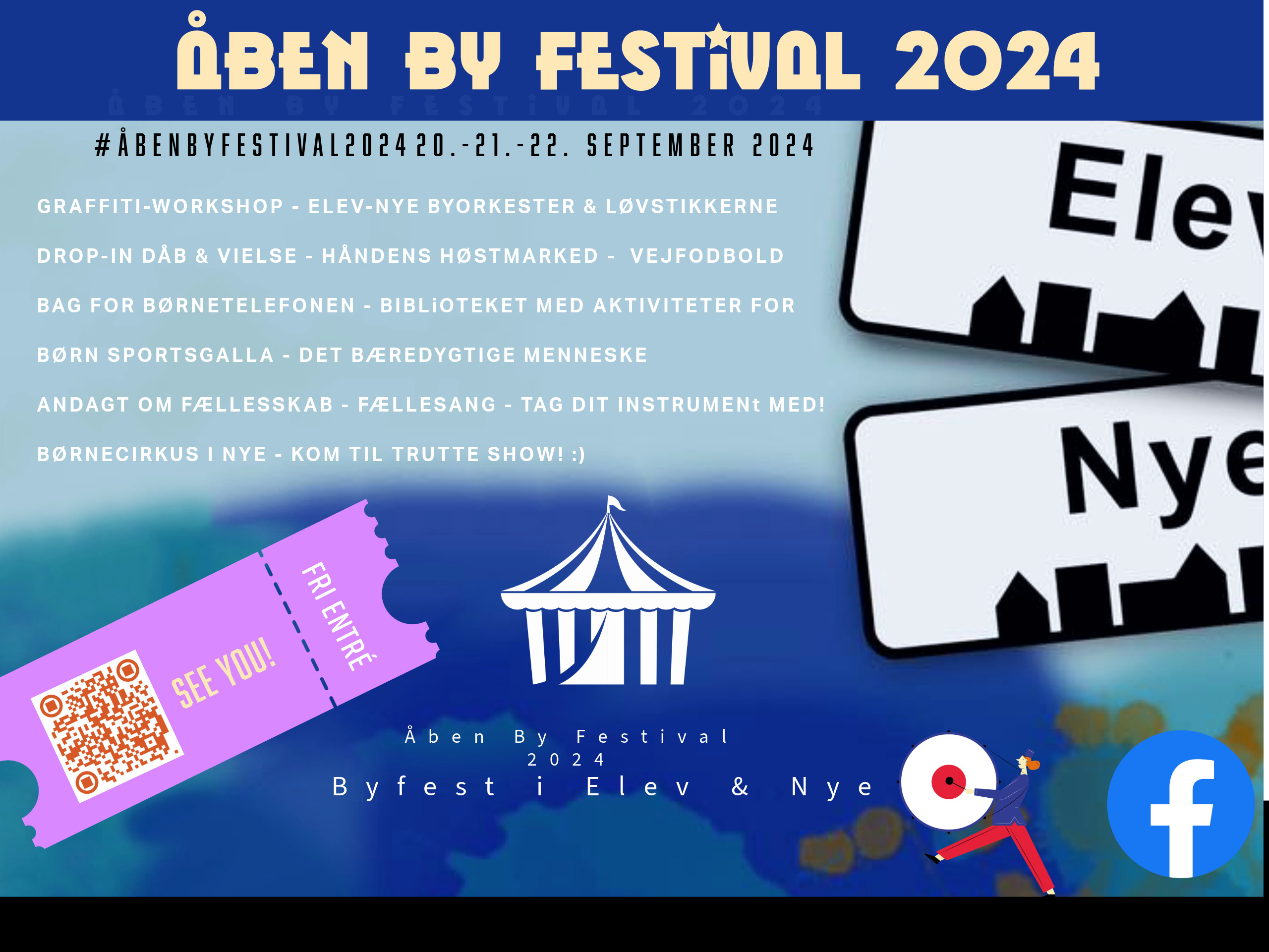 Invitation: Åben By Festival 2024 i Nye og Elev