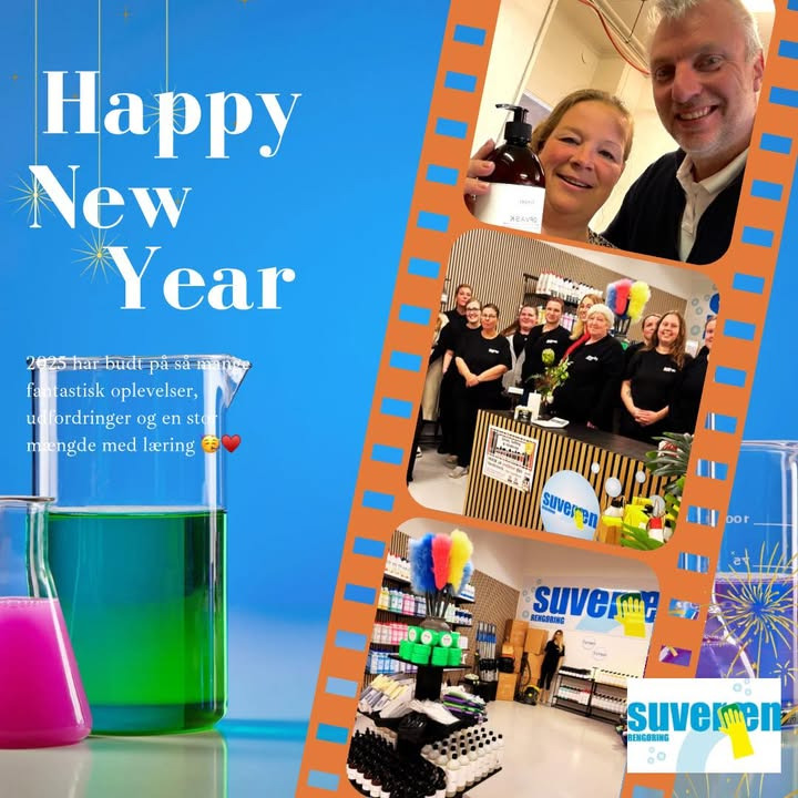 Suveræn Rengøring takker for 2025 og ser frem til et spændende 2026