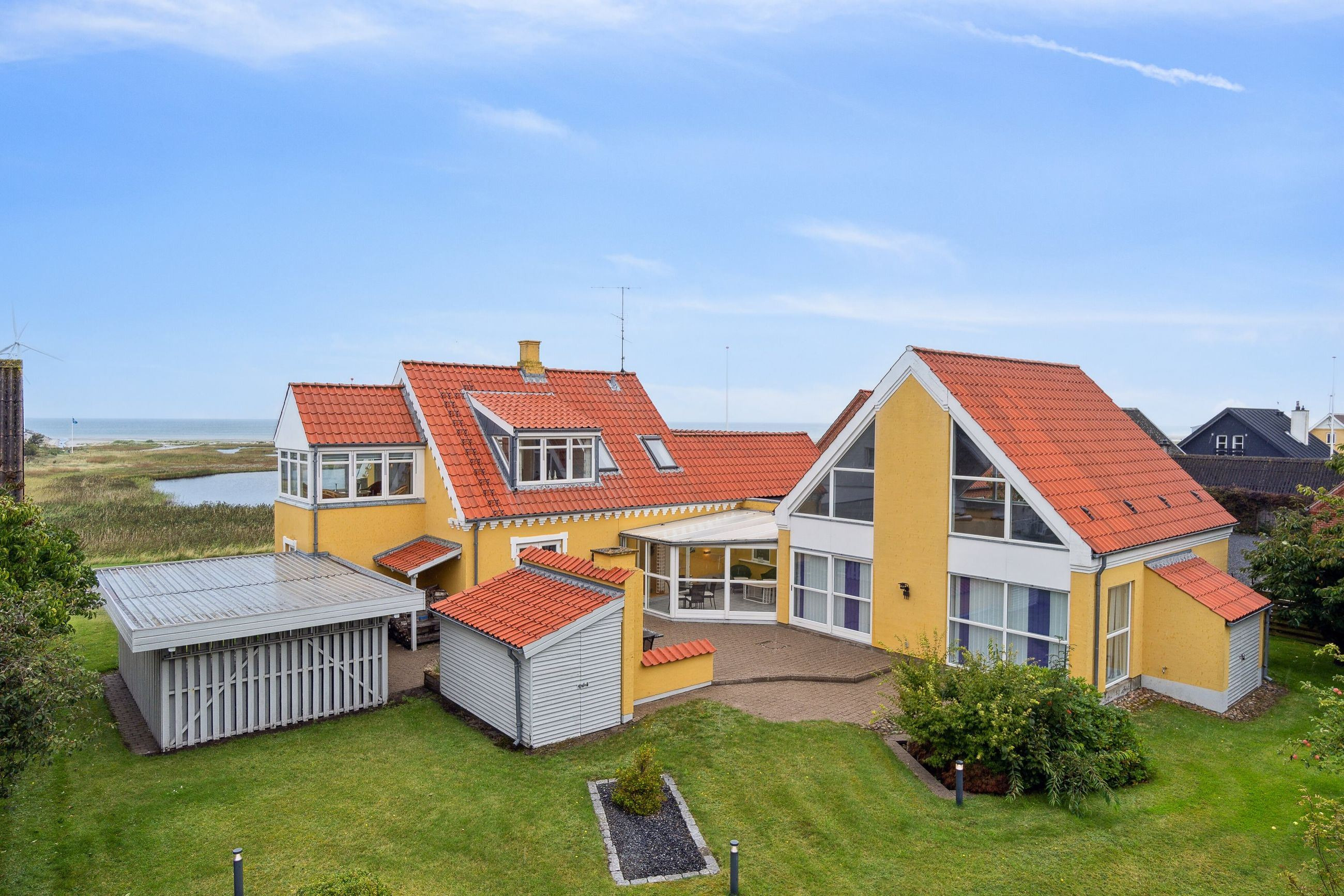 Drømmer du om luksus? For 3,6  mio. kroner er Havet 60, Bønnerup kommet til salg - Se den og de dyreste boliger til salg her