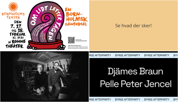 Oplev teatralsk drama, musikalsk improvisation og ikoniske festligheder i Rønne