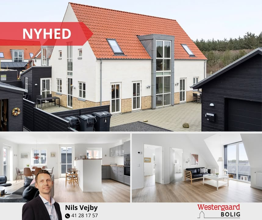 Westergaard Bolig præsenterer luksuriøs villa i Løkken tæt på Vesterhavet og byliv
