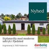 Ny moderne etplansvilla til salg i Pjedsted ved Danbolig Fredericia