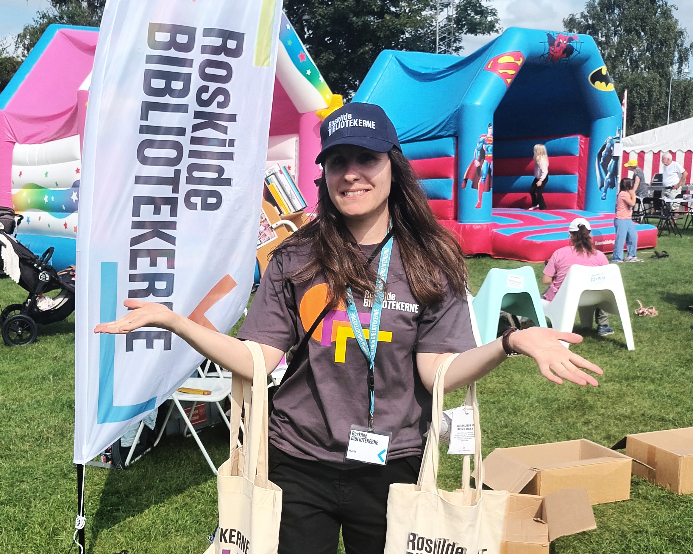 Ågerup Bibliotek deltager i årets sportsfest