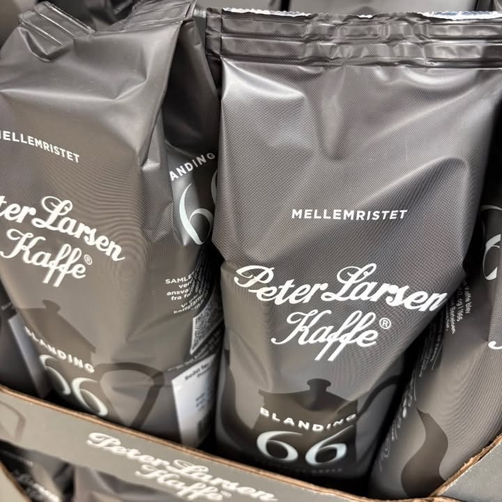 SuperBrugsen Hammerum tilbyder Peter Larsen kaffe til kampagnepris