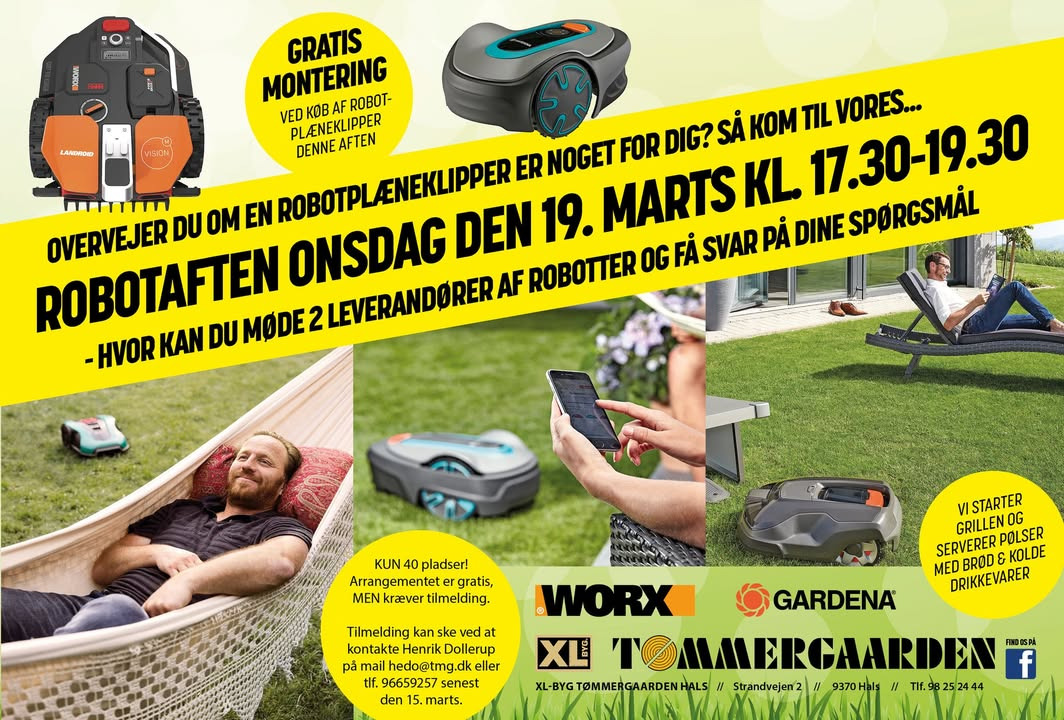 Nyt fra XL Byg Tømmergaarden Hals