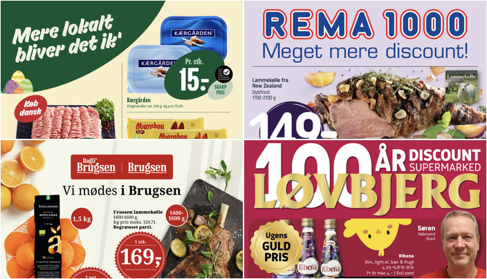 Smørbar Kærgården til 14 kr. og Rahbek fiskefileter til kun 12 kr. - Se de lokale dagligvaretilbud